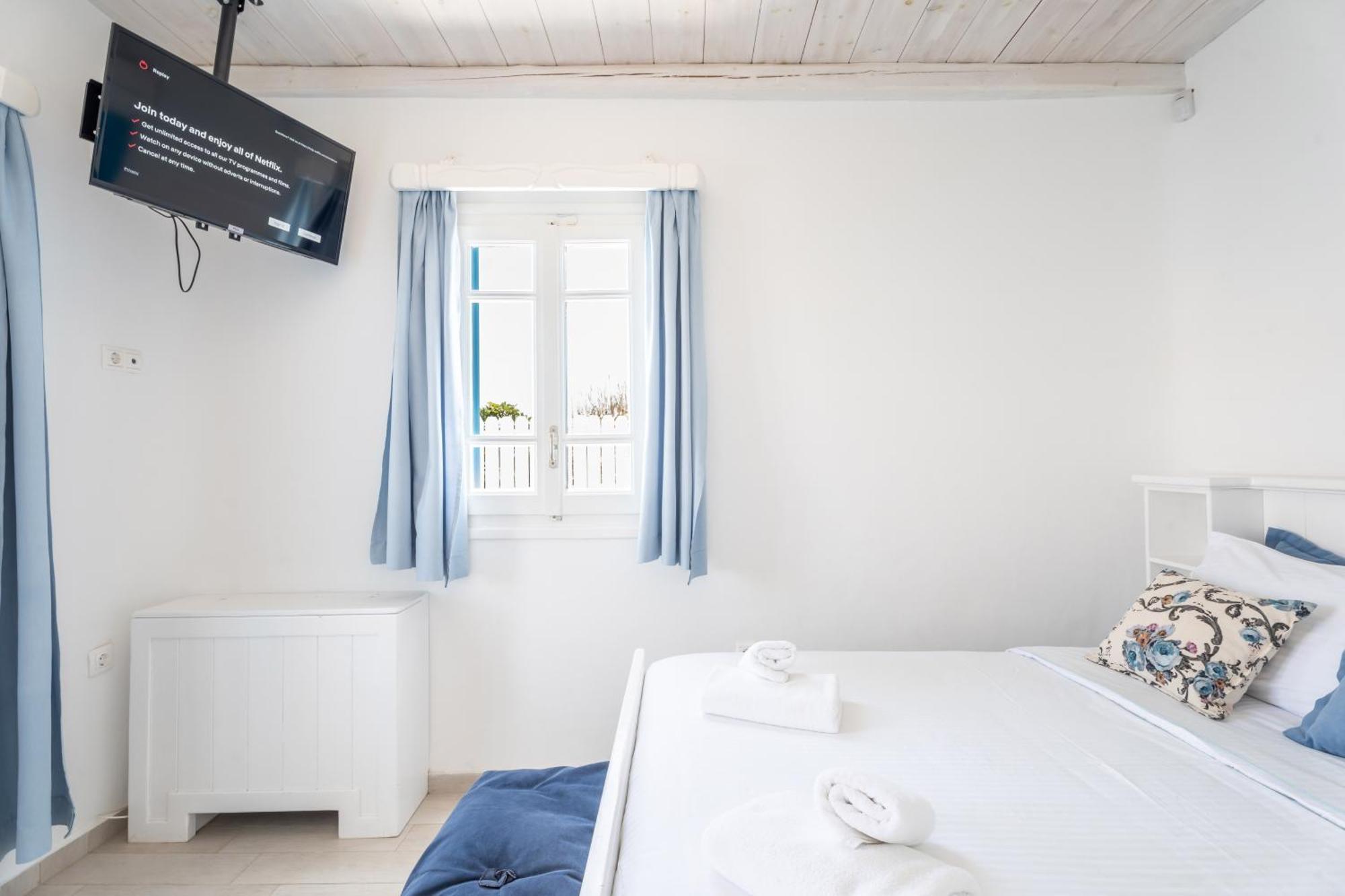 Вилла Luxury Sea House By Blue Waters Mykonos Орнос Экстерьер фото