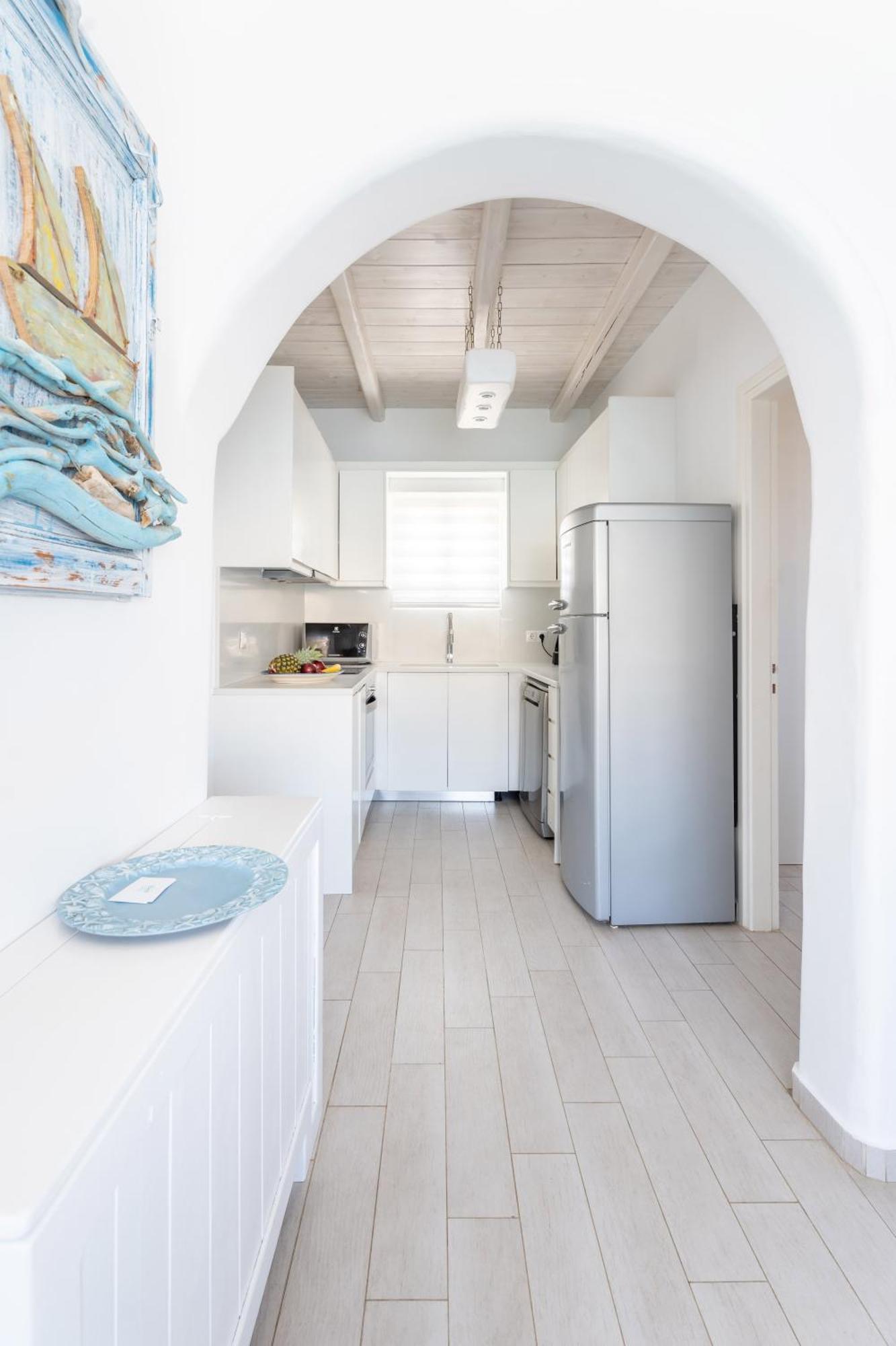 Вилла Luxury Sea House By Blue Waters Mykonos Орнос Экстерьер фото